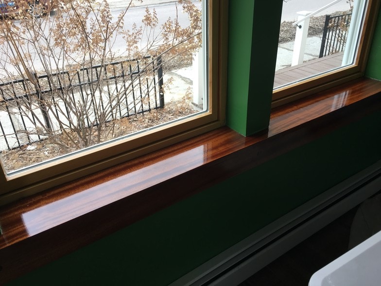 Sepelle wood window sills - 5 Oak St