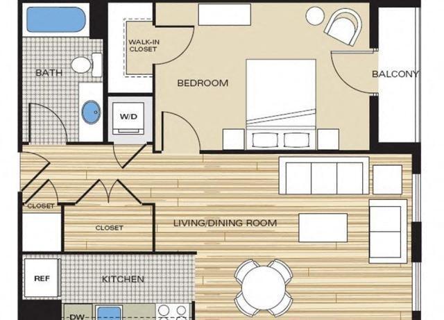 Floorplan - Clayborne Apartments