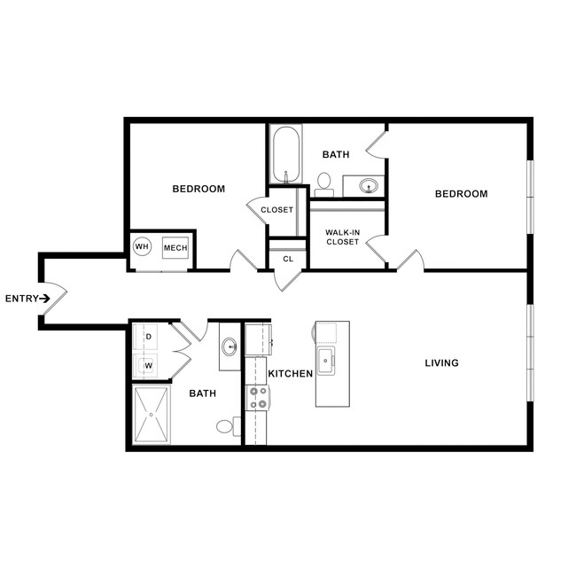 Floorplan - Lofts at 128