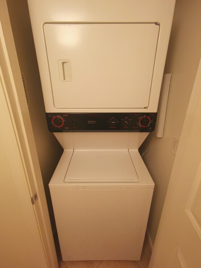 Washer and dryer at ground level. - 900 S 94th St