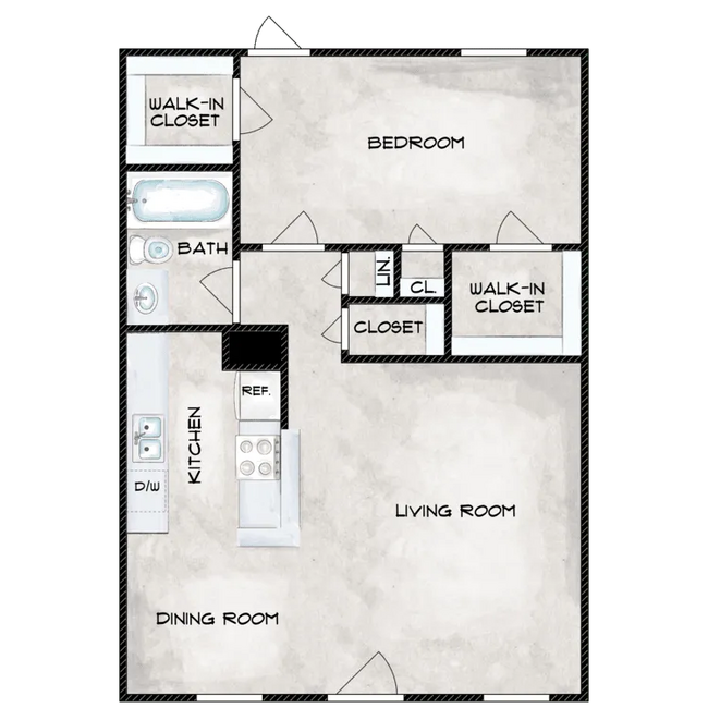 TPA_1Bed2Bath.png - The Park Apartments