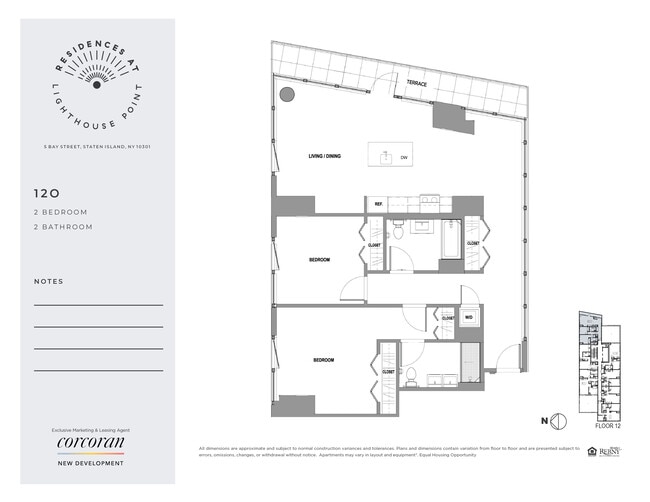 Floorplan - The Residences at Lighthouse Point
