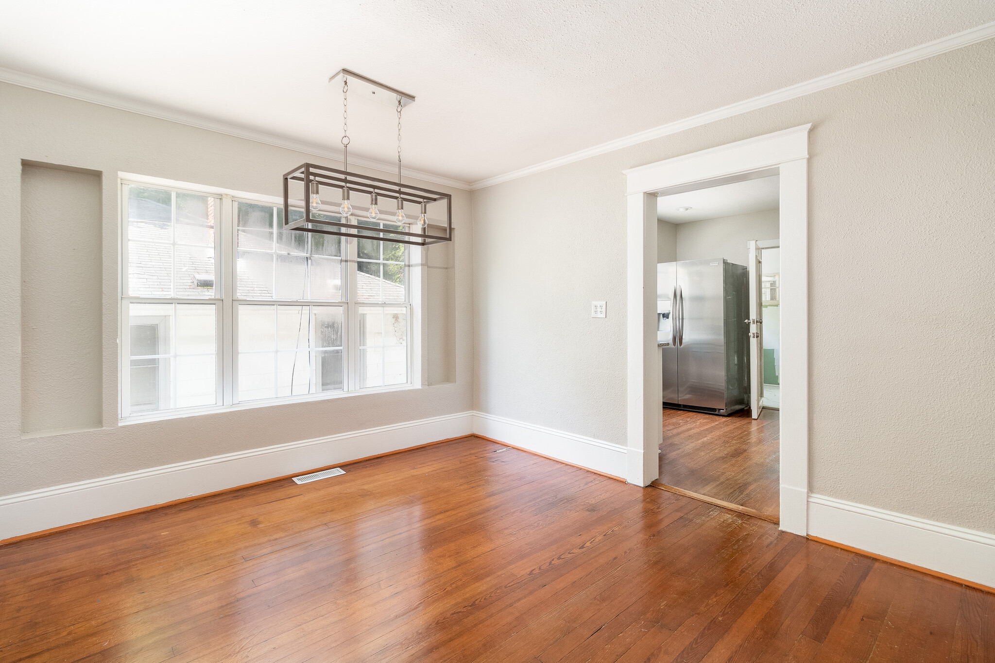 New Light Fixture in Dining Room - 1510 Glenwood Ave