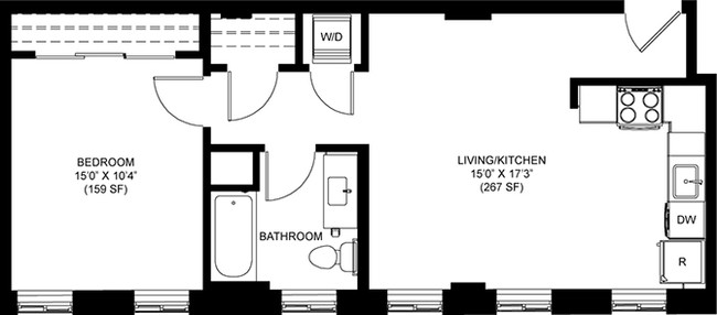 Floorplan - Park Heights by the Lake Apartments