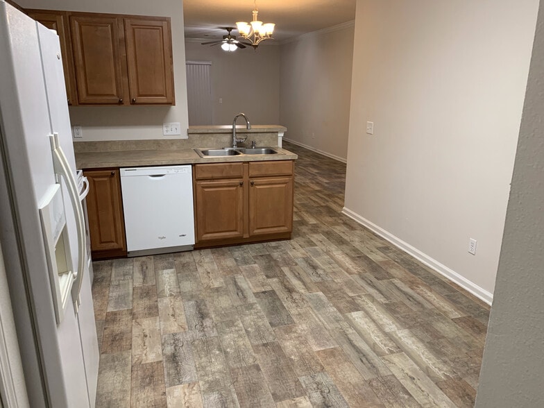 Kitchen + living room - 389 Scrub Jay Dr