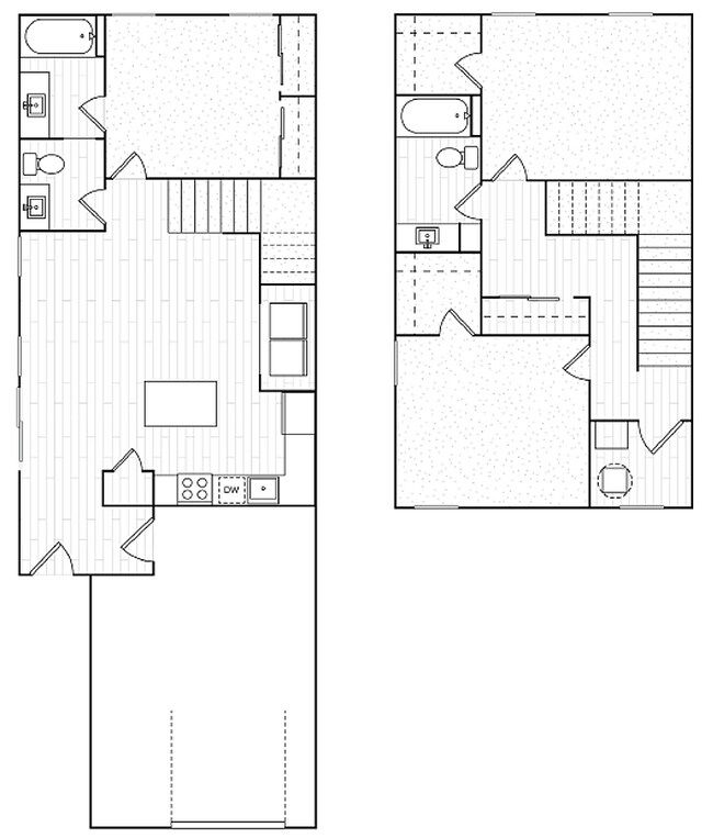 3 Bedroom Floor Plan - Icon Valley Townhomes