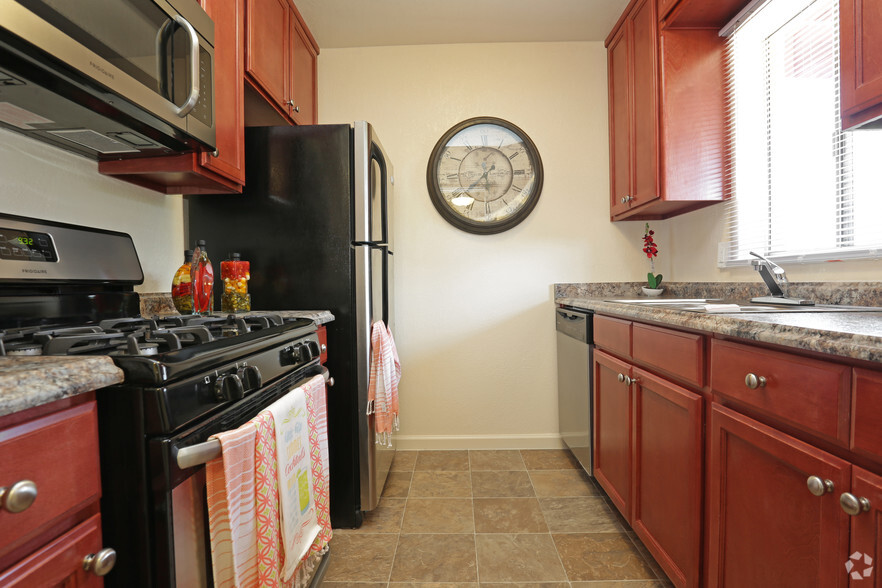 Remodeled Kitchens - Vista Village Apartments