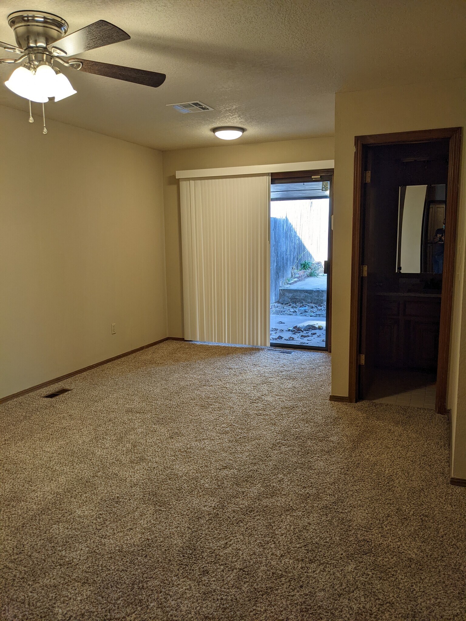 Master BR with private patio access - 1616 Julie Plz