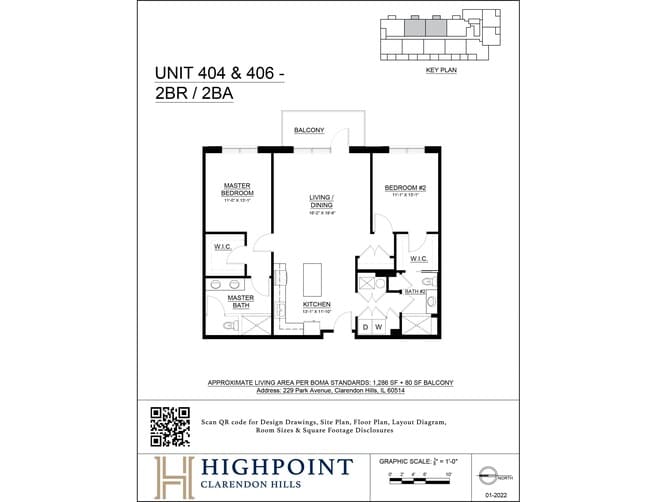 Floorplan - HIGHPOINT Clarendon Hills