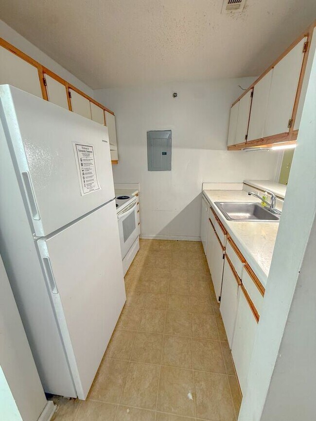 Building Photo - Top floor 4 bed 4 bath condo! On Wolfline, perfect for roommates!
