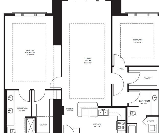 2BR/2BA - Jacaranda Trace
