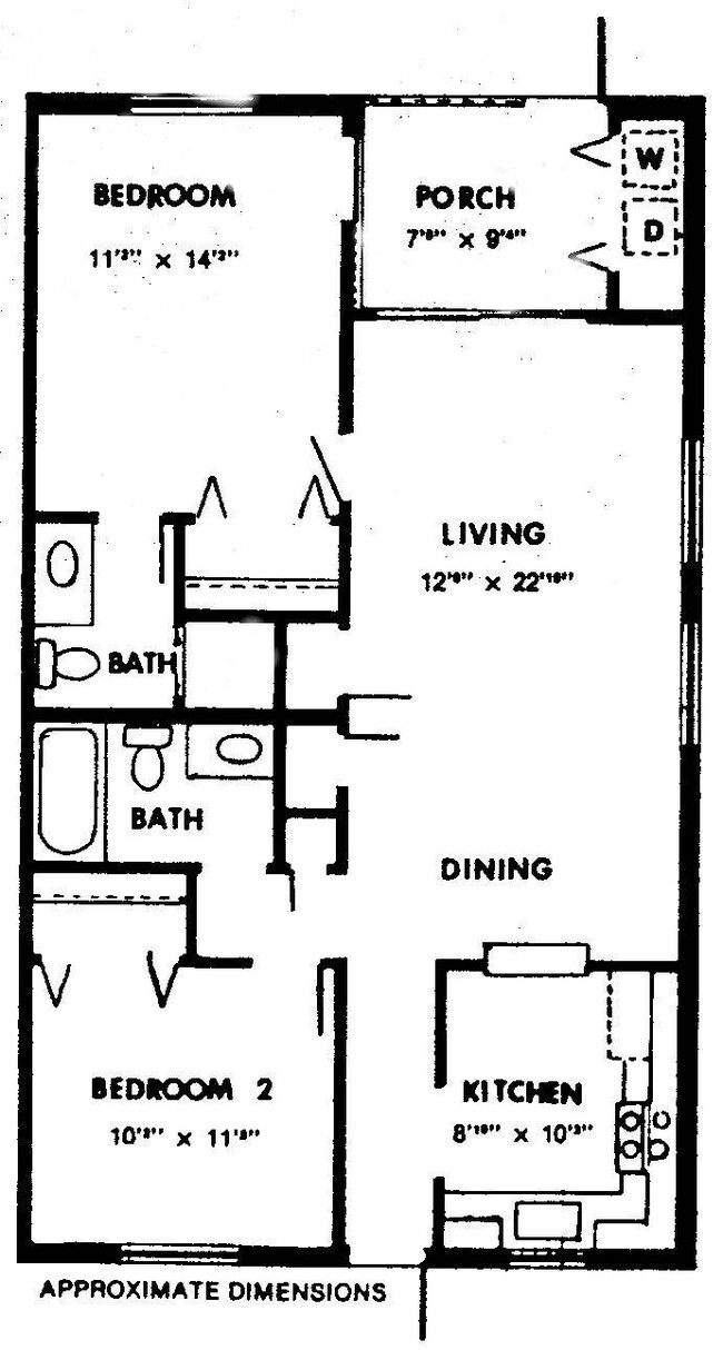 Overall Floor Plan of Unit - 27600 Southview Drive