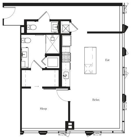 Floorplan - The Residences at Rainier Square