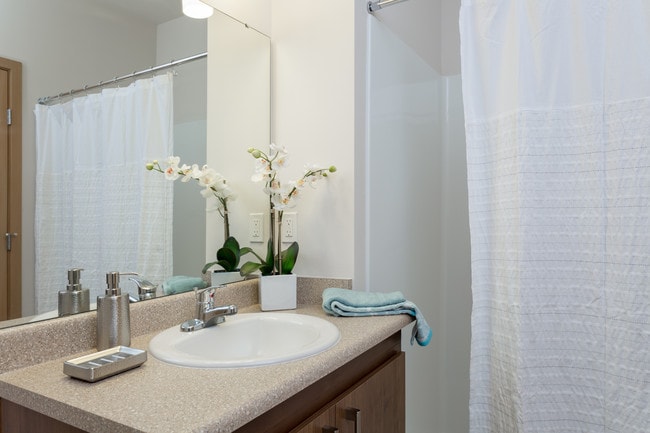 All bathrooms have tub/shower combination. - Reserve at Everett for 55+ Active Seniors
