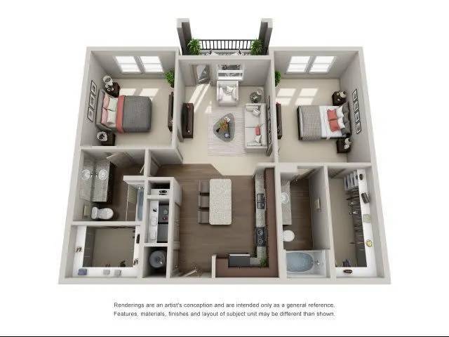 Floorplan - Brookson Flats