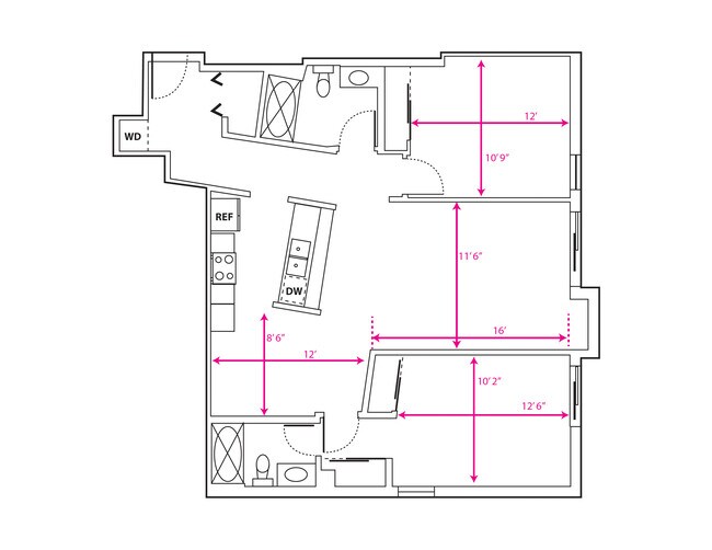 Floorplan - 838 Pine Ave