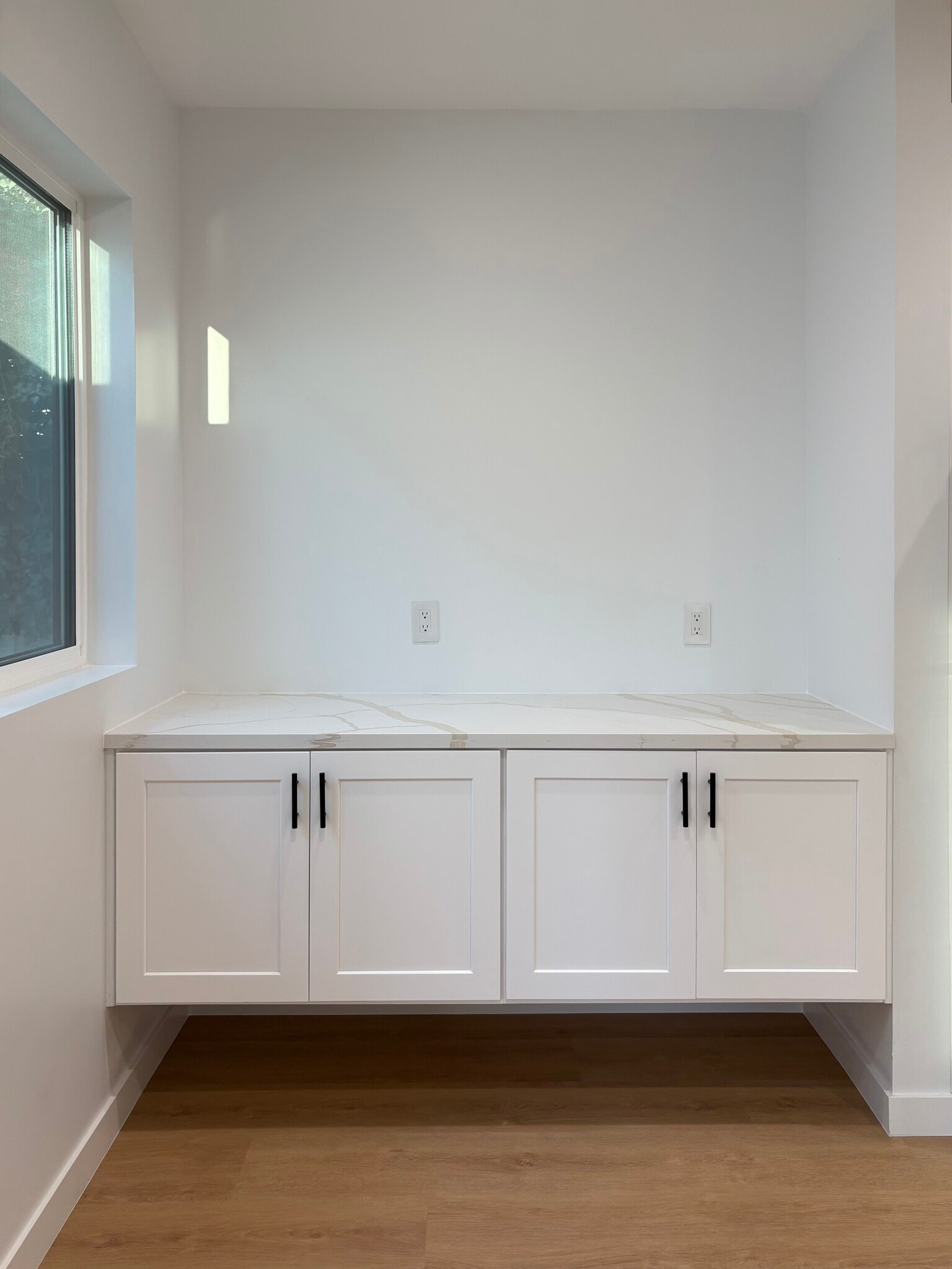 Built in TV cabinet for extra storage. - 7834 S Harvard Blvd