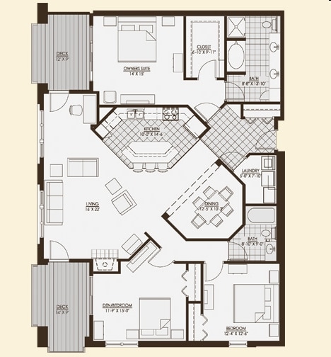 3BR/2BA - Park Crest on Nicollett