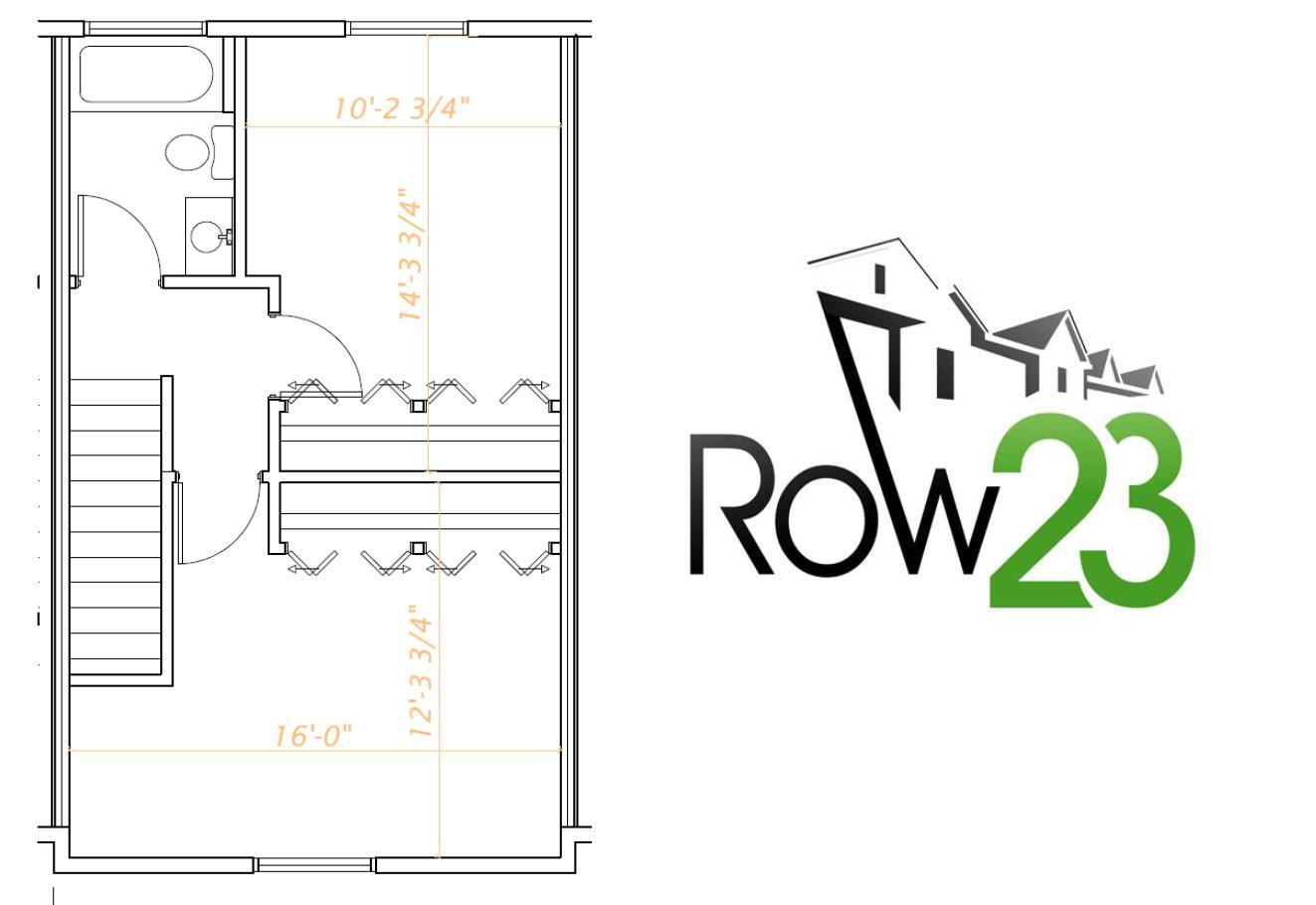 2nd floor plan (closets may vary) - 2330 Peters Dr