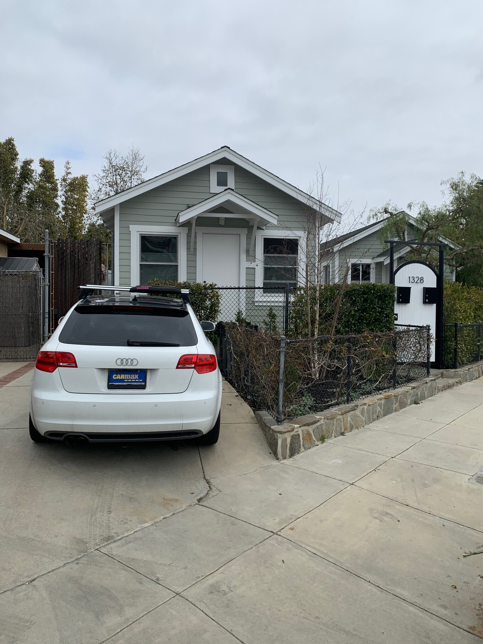 Private Parking in Front off street - 1328 Electric Ave