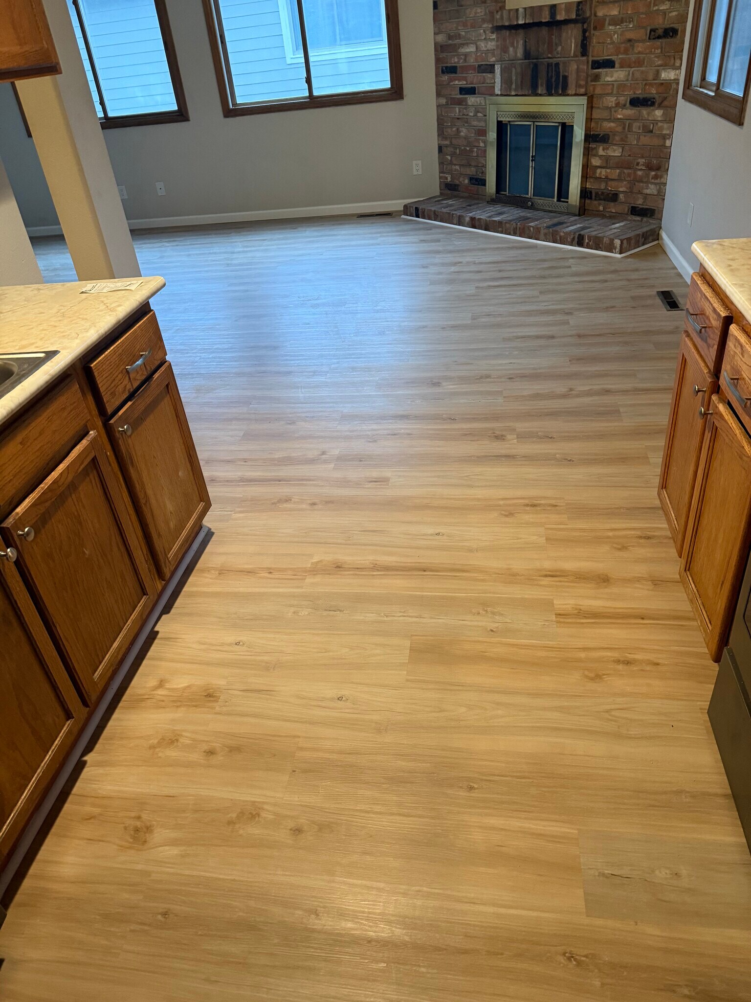 Updated hardwood flooring June 2026 - 4226 S Granby St