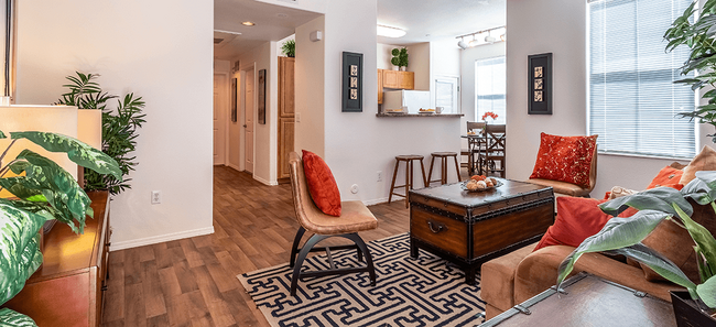 Living Room - Matthew Henson Apartments