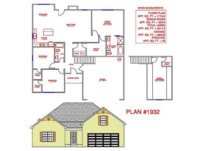 Building Photo - 4 Bed 2 Bath 2 Car Garage Single Family Home