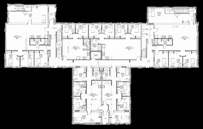 Floorplan - Dillon Hall Apartment Complex
