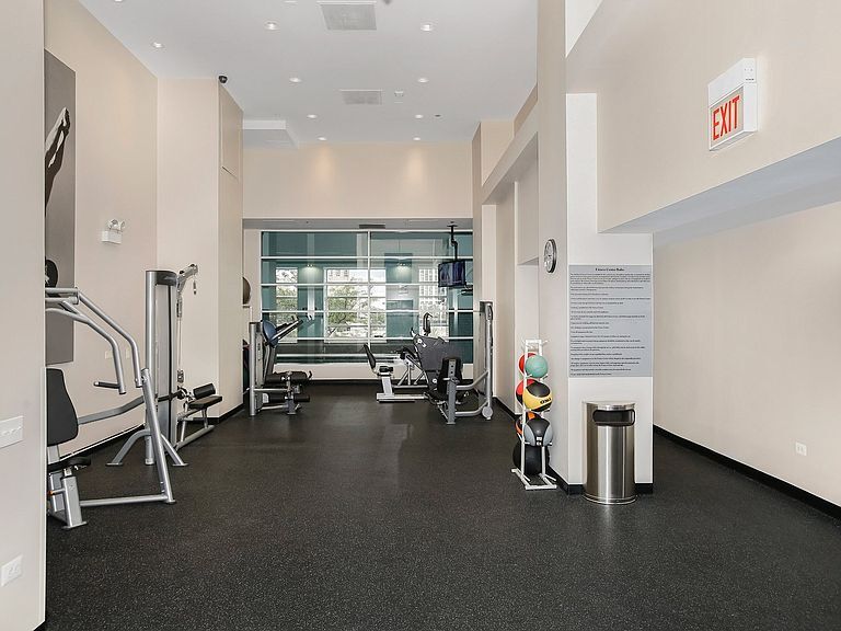 The fitness center is OPEN - 474 N Lake Shore Dr
