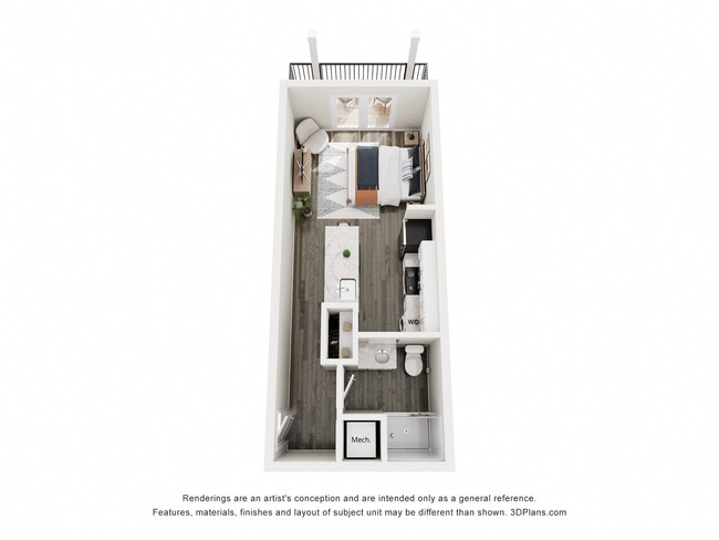 Floorplan - The Zelle at Polaris