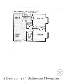 2BR/1BA - Woodgate
