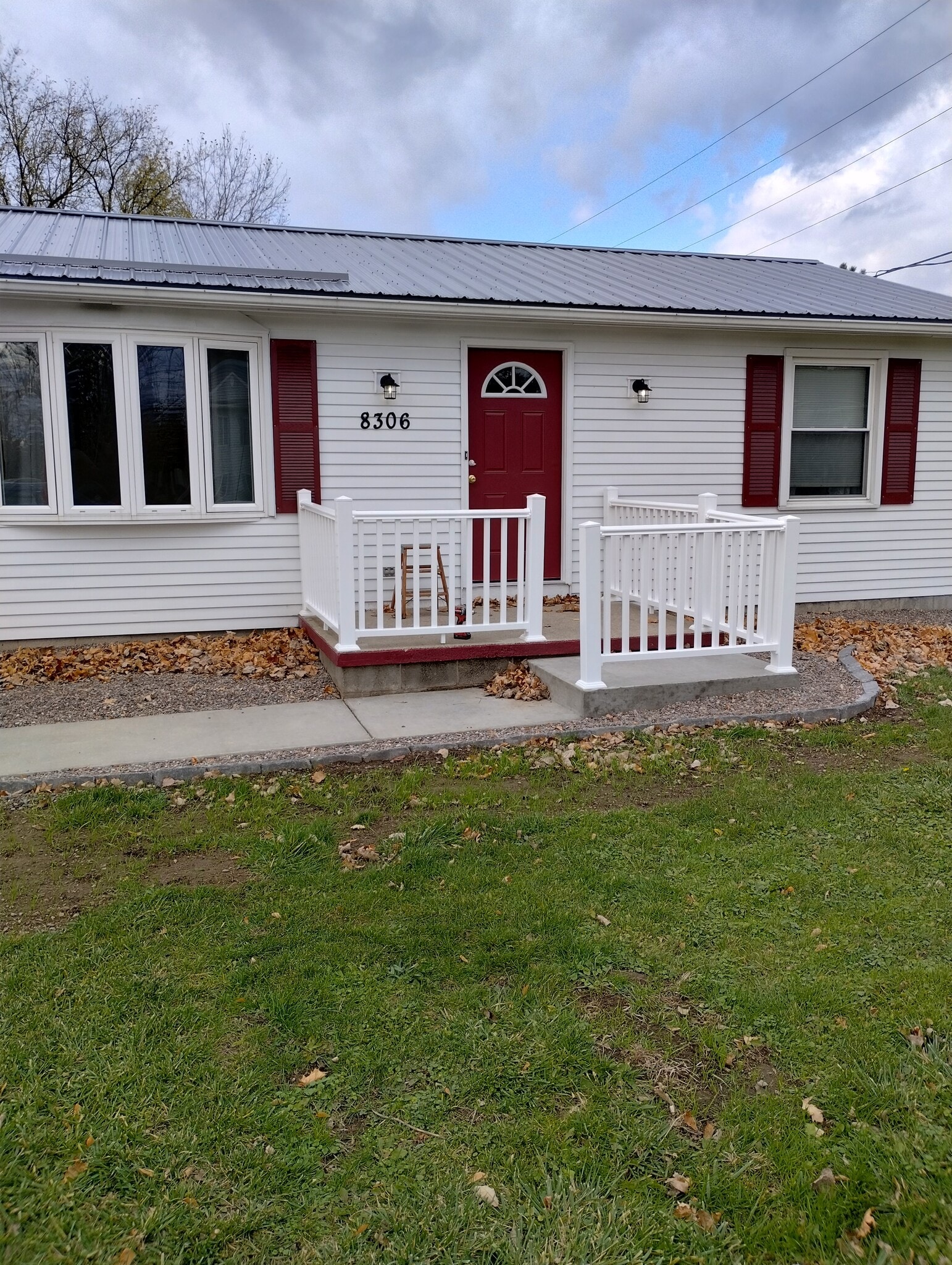 front door - 8306 Park Rd