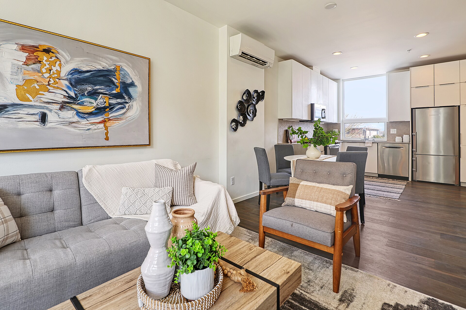 Heat pumps provide efficient warmth and cooling. - 818 N 47th St