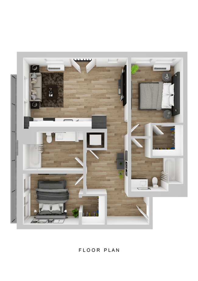 Floorplan - Hyas Point Apartments
