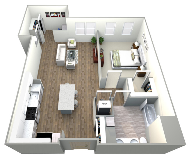 Floorplan - The Huntington