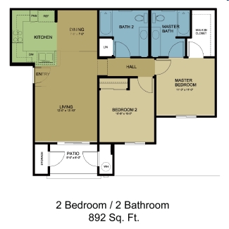 Floorplan - Forestwood at Folsom