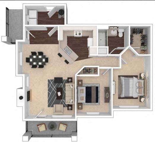 Floorplan - Clock Tower Village