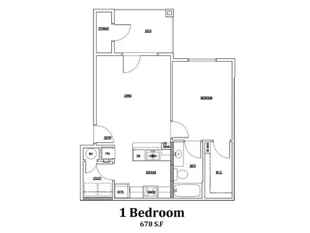 1BR/1BA - Hope Plaza Apartments