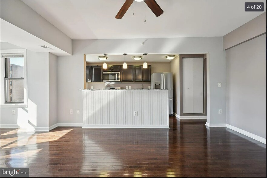 Kitchen - Living - 3900 14th St NW