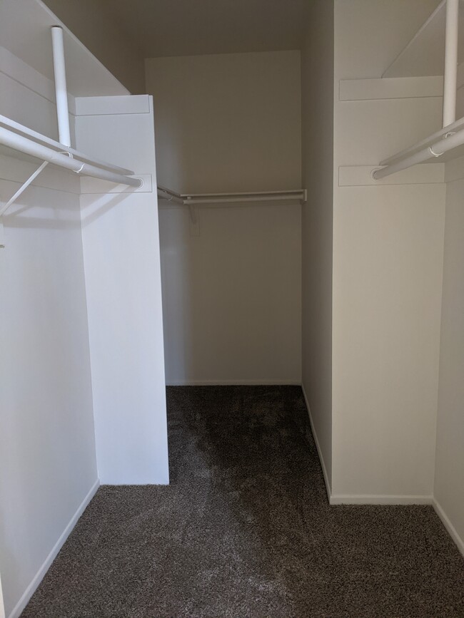 Walk-in closet. - 2491 Purdue Ave