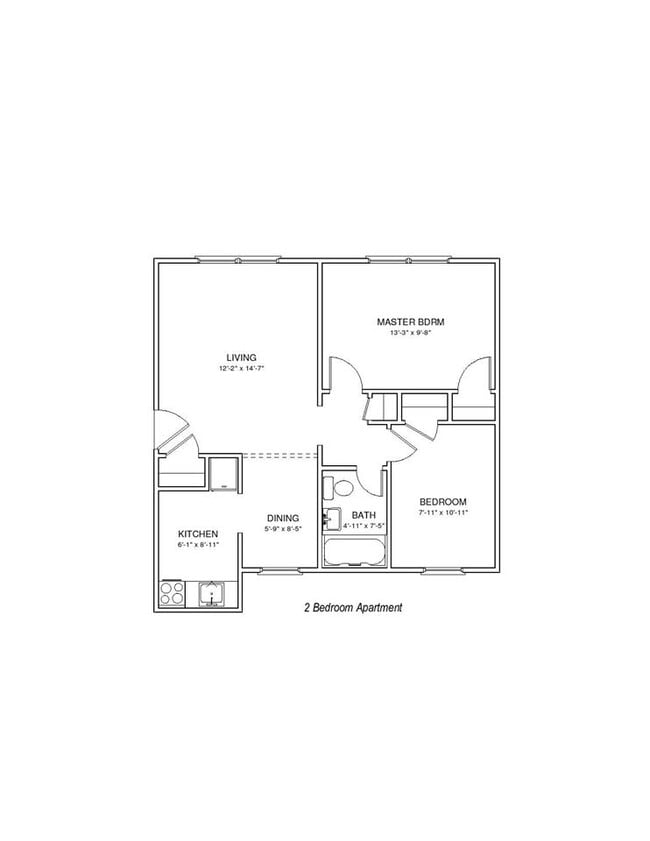 Floorplan - Williamsburg Court
