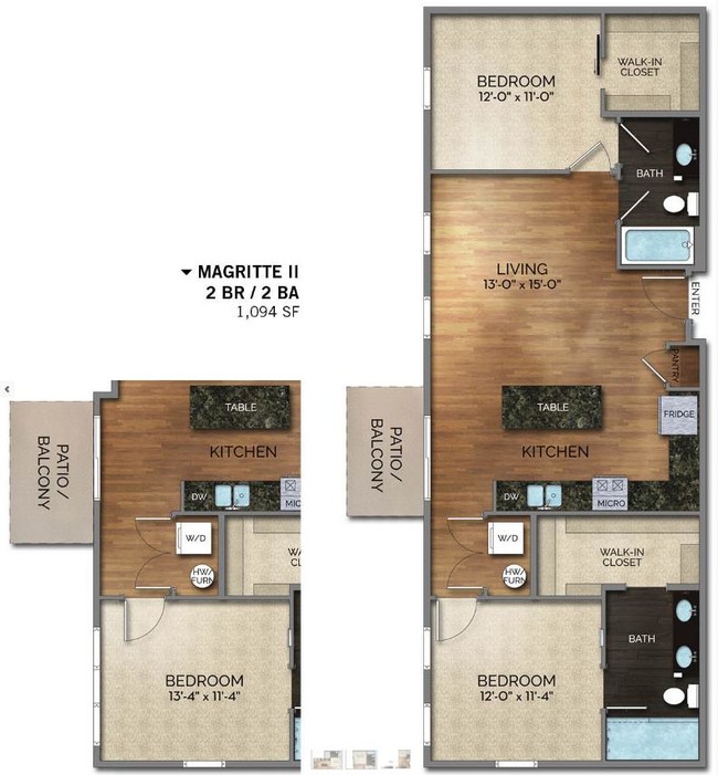 Floorplan - Statehouse Highline on 9th