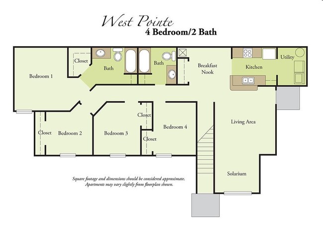 4BR/2BA - West Pointe Villas