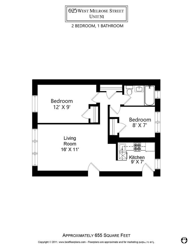 Building Photo - 625 W Melrose St