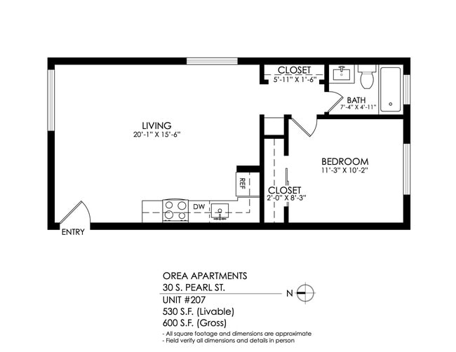Floorplan - Orea Apartments