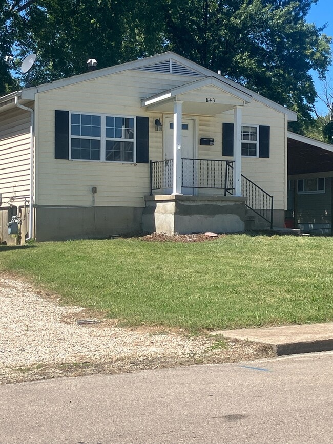 Currently being rehab'd - 843 Vine St