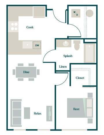 Floorplan - Hazel Apartments