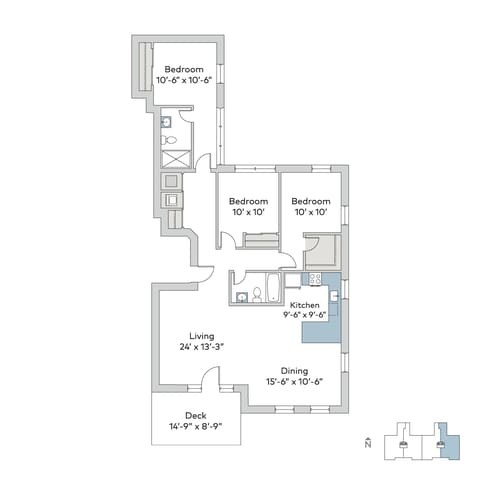 Floorplan - The Colonnades