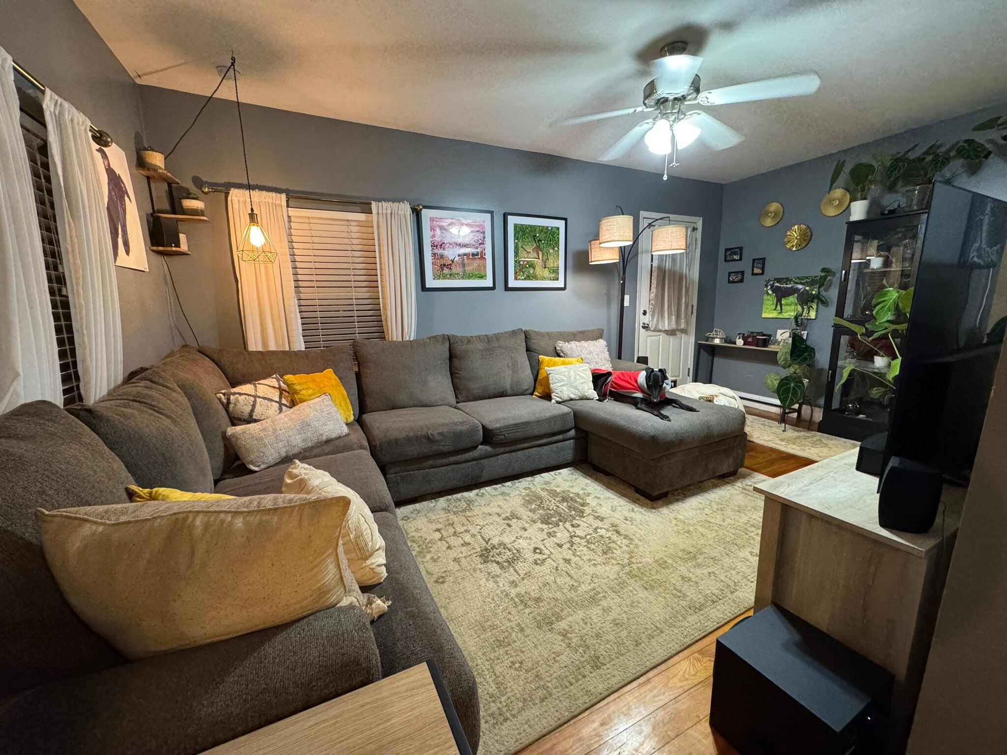 Living Room from Kitchen - 2406 Highland Dr