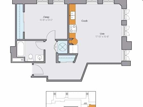1BR/1BA - Clyde Manor